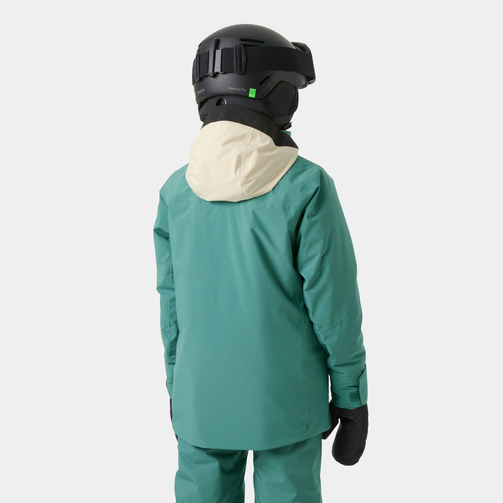 JR GIRL STELLAR JACKET 20, OPAL GREEN, 140/10
