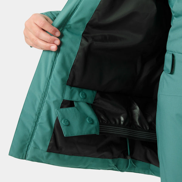 JR GIRL STELLAR JACKET 20, OPAL GREEN, 140/10