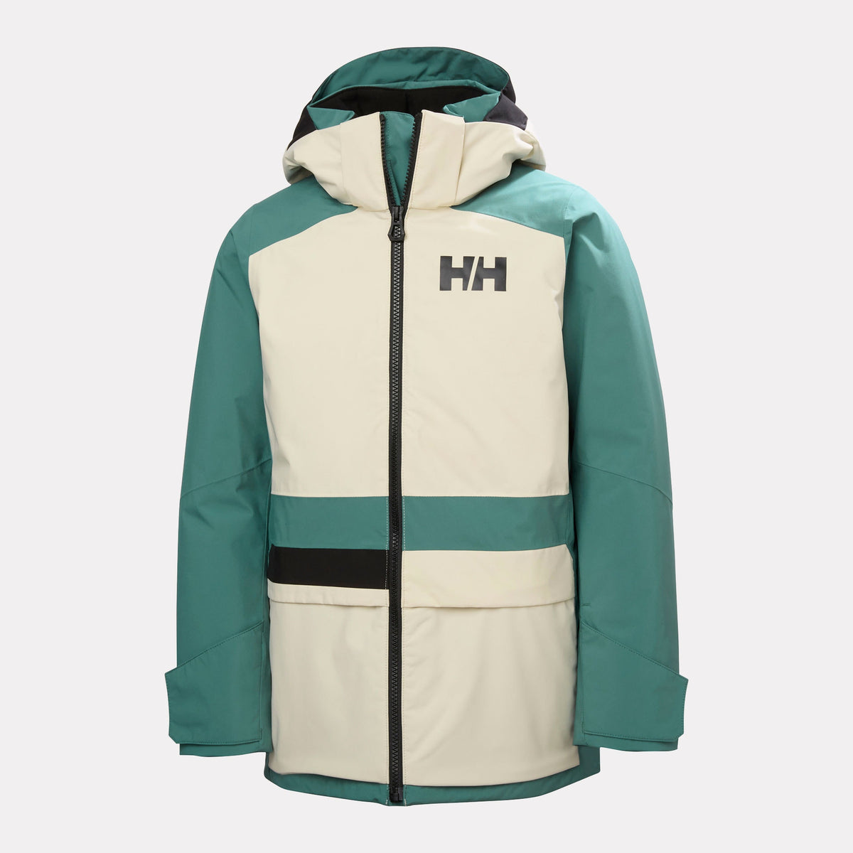 JR GIRL STELLAR JACKET 20, OPAL GREEN, 140/10