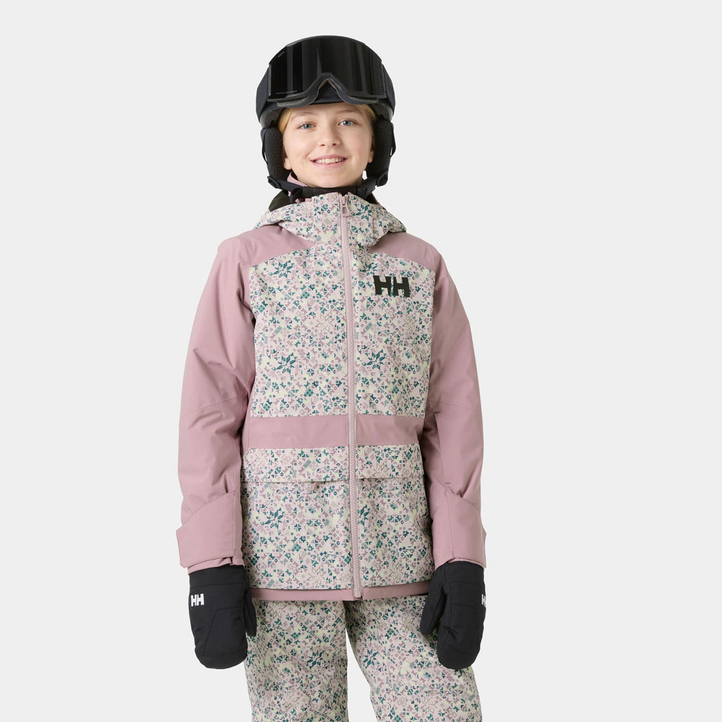 JR GIRL STELLAR JACKET 20, PURPLE CLAY, 140/10