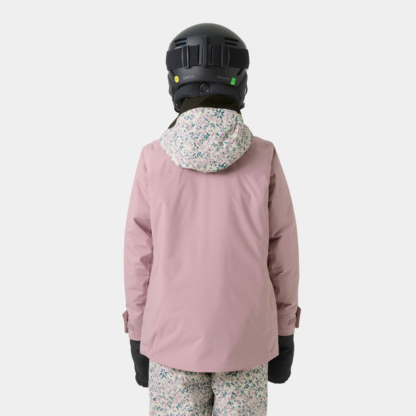 JR GIRL STELLAR JACKET 20, PURPLE CLAY, 140/10
