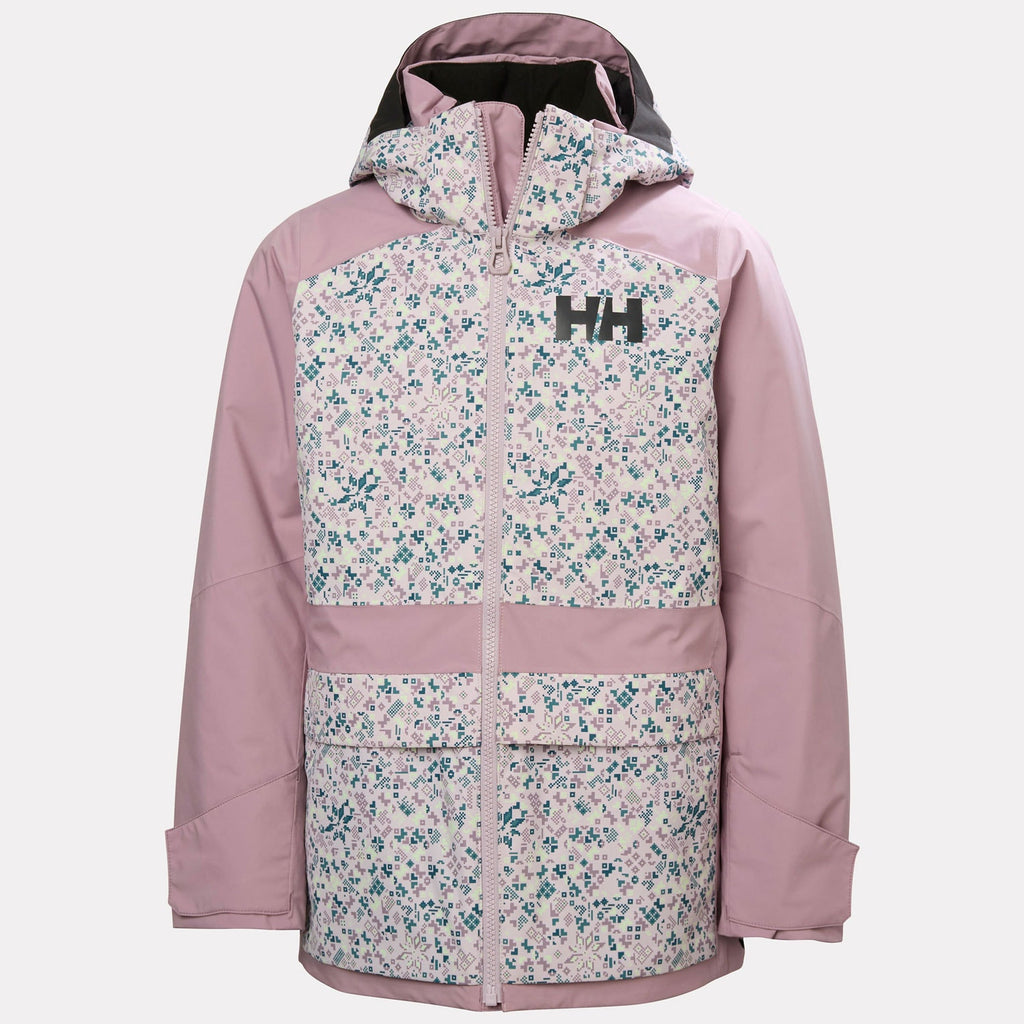 JR GIRL STELLAR JACKET 20, PURPLE CLAY, 140/10