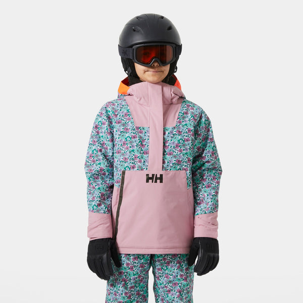 JR RIDE ANORAK, PINK LAVEND, 140/10
