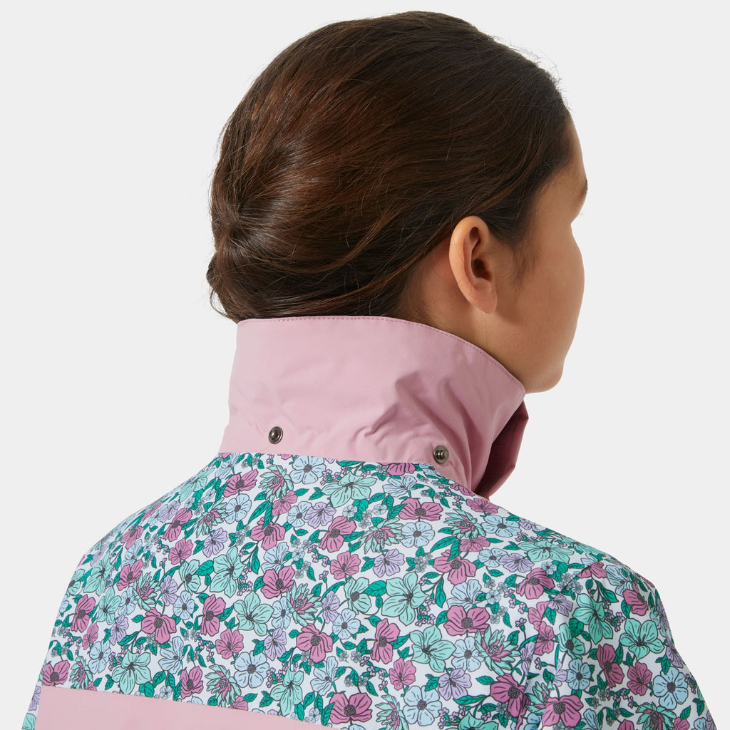 JR RIDE ANORAK, PINK LAVEND, 140/10