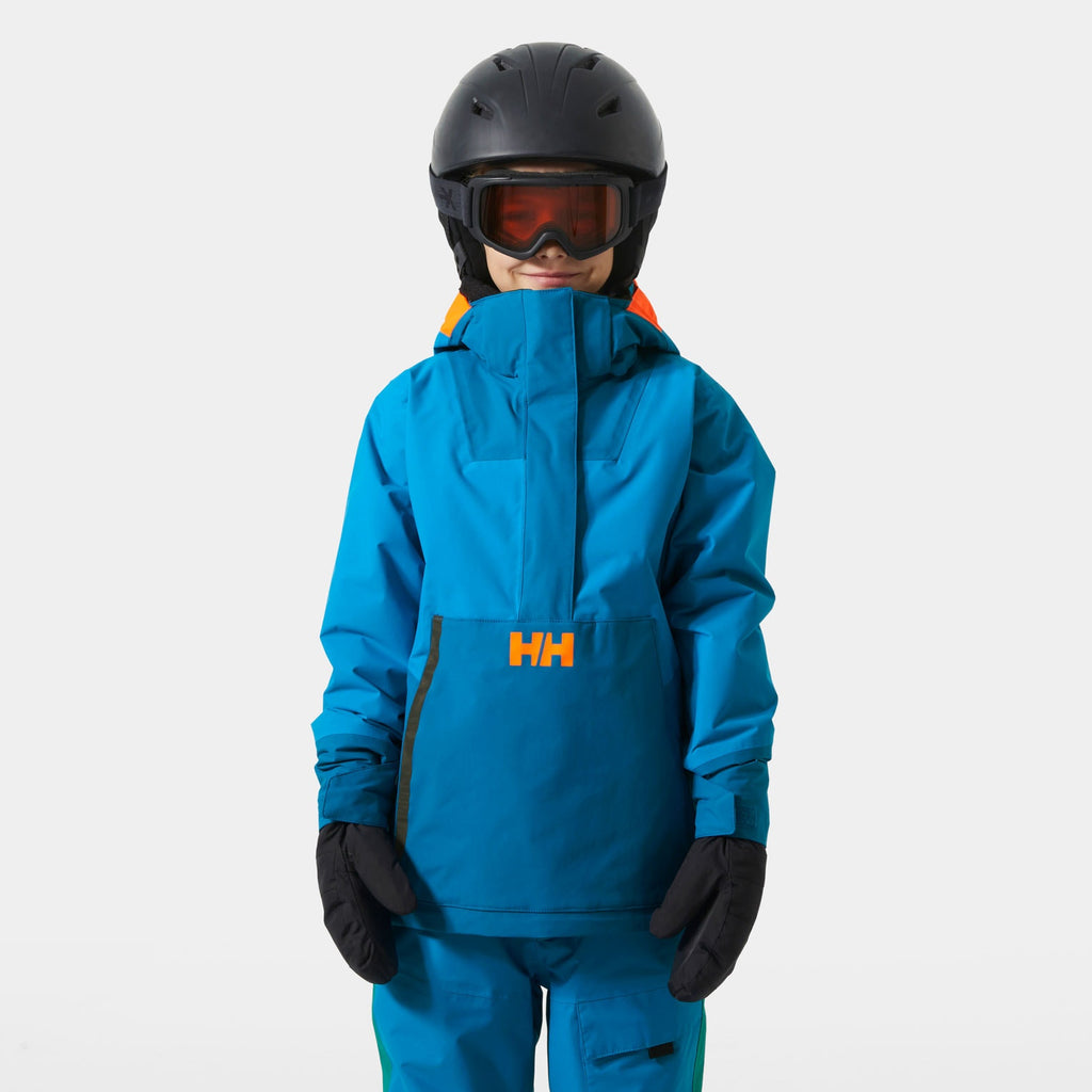 JR RIDE ANORAK, CERULEAN BL, 158/13