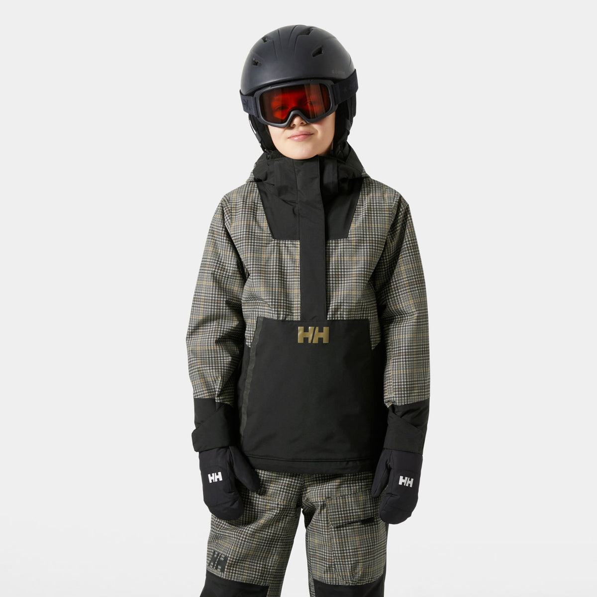 JR RIDE ANORAK, BLACK BROXB, 140/10