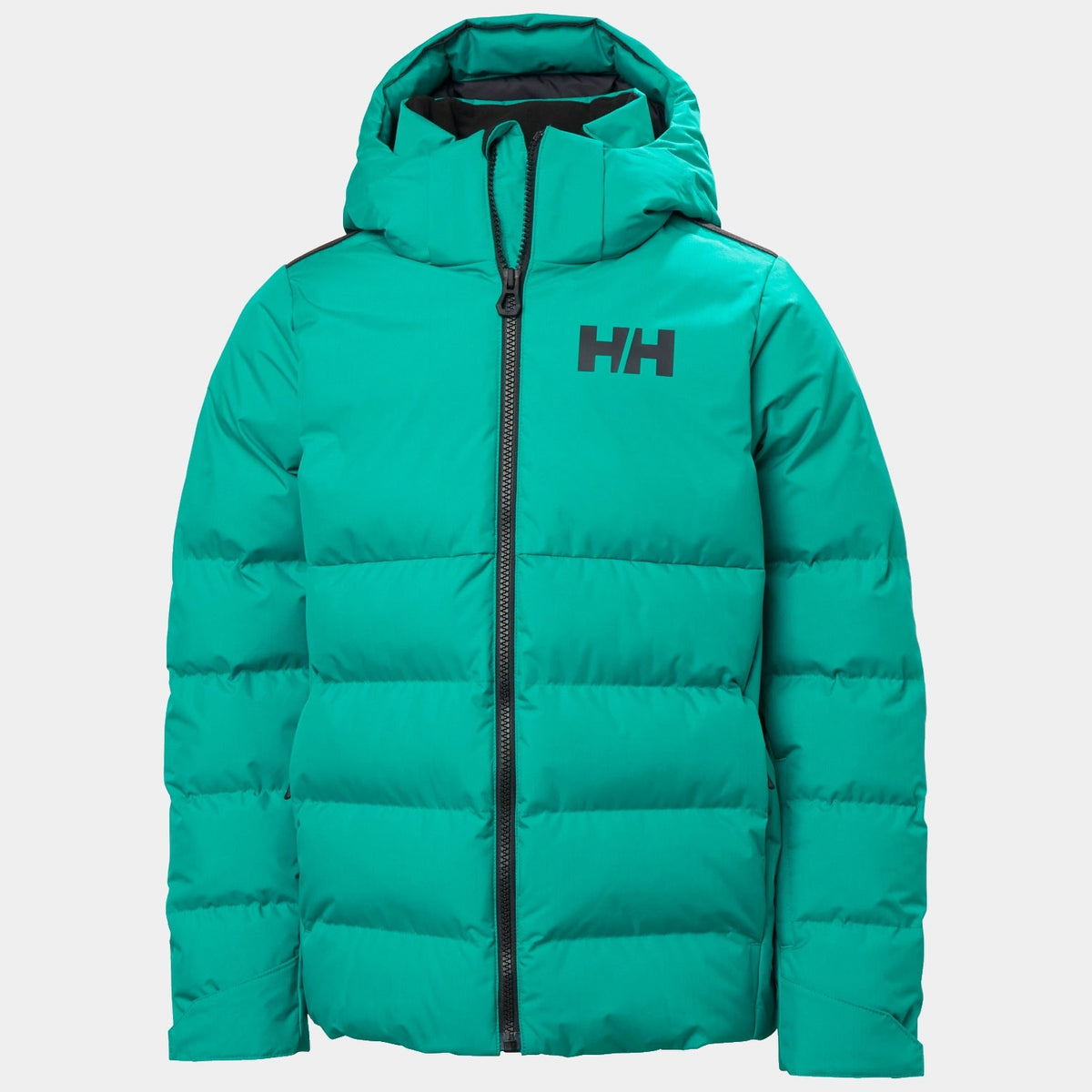 JR KVITFJELL RACE PUFFY JACKET, SIGNAL GREE, 152/12