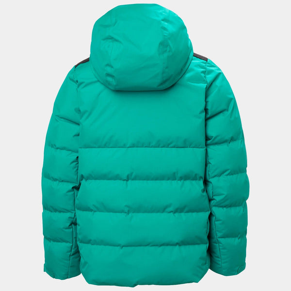 JR KVITFJELL RACE PUFFY JACKET, SIGNAL GREE, 152/12