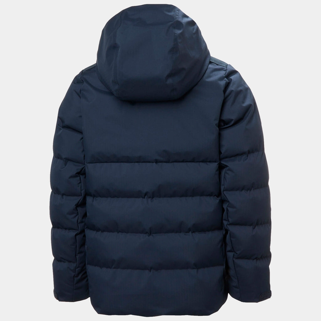 JR KVITFJELL RACE PUFFY JACKET, NAVY, 152/12