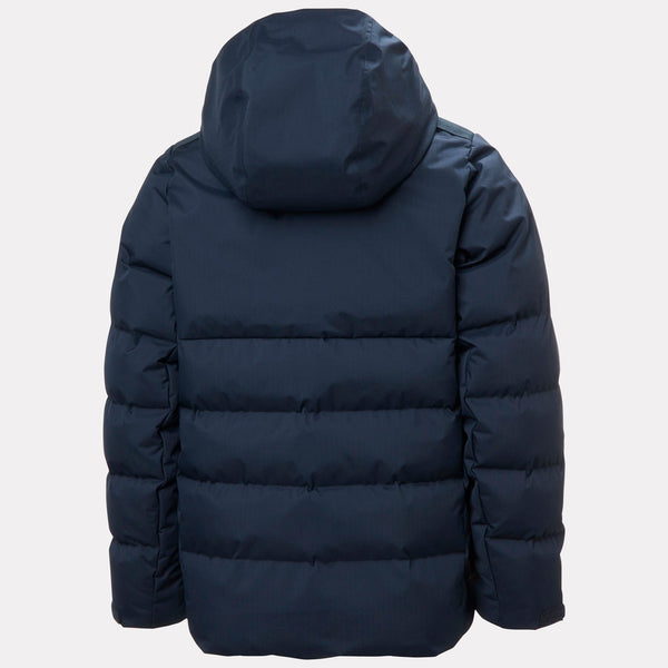 JR KVITFJELL RACE PUFFY JACKET, NAVY, 140/10