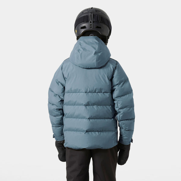 JR KVITFJELL RACE PUFFY JACKET, WASHED NAVY, 152/12