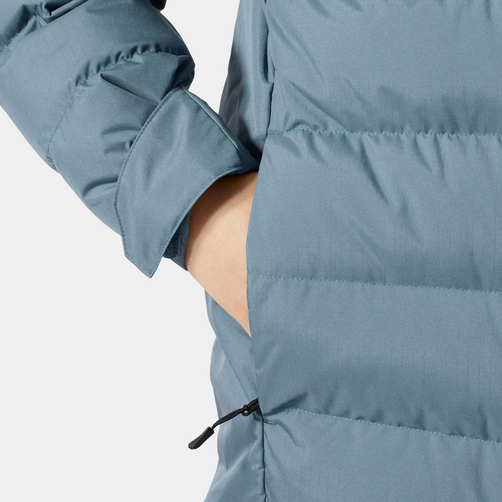 JR KVITFJELL RACE PUFFY JACKET, WASHED NAVY, 152/12