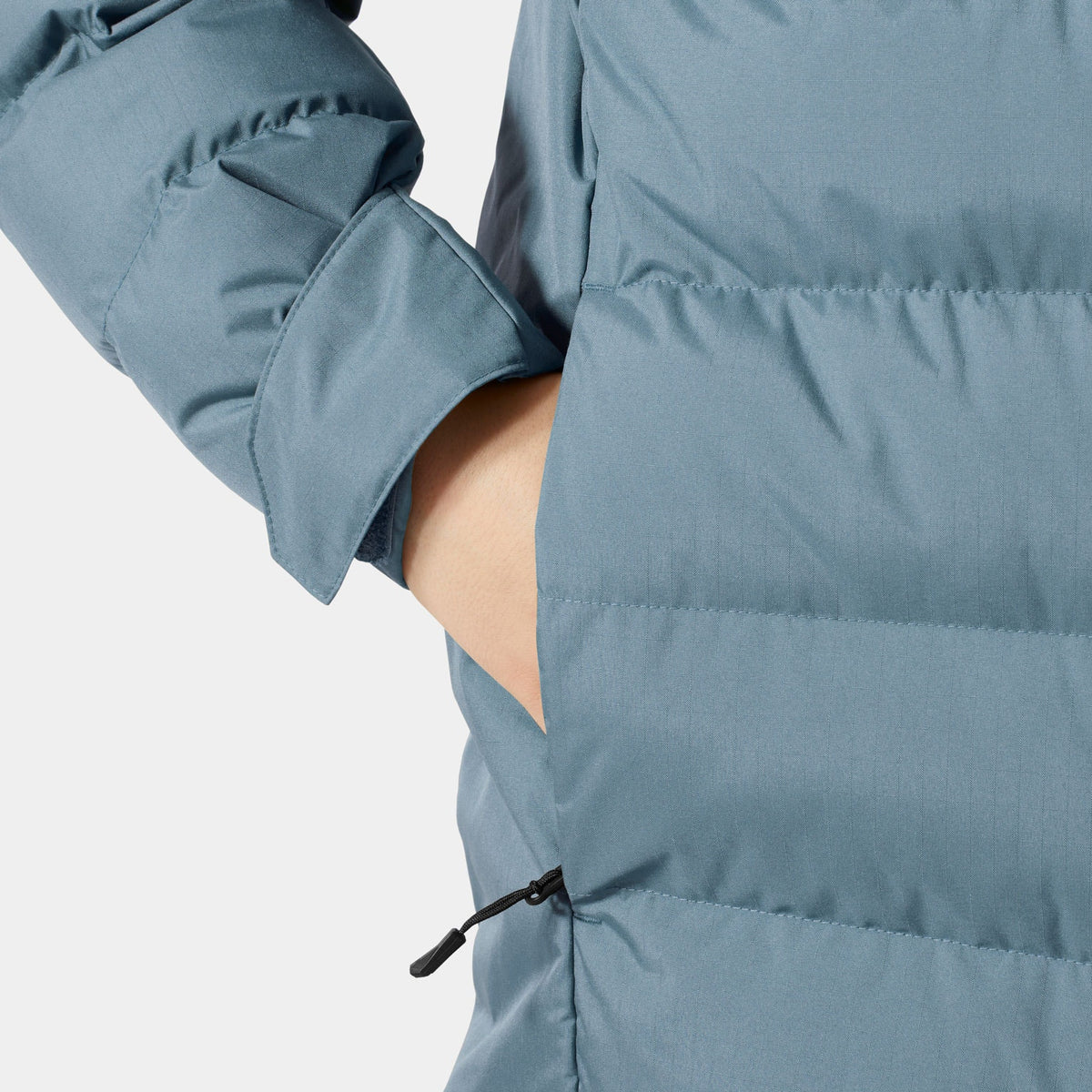 JR KVITFJELL RACE PUFFY JACKET, WASHED NAVY, 152/12