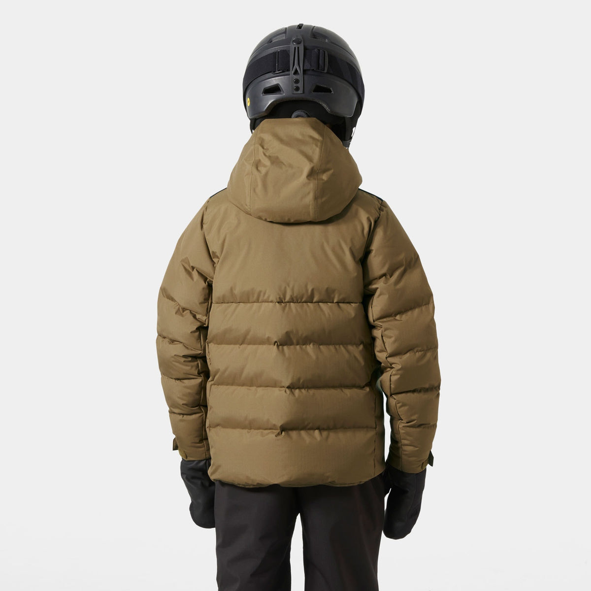 JR KVITFJELL RACE PUFFY JACKET, SEPIA, 140/10