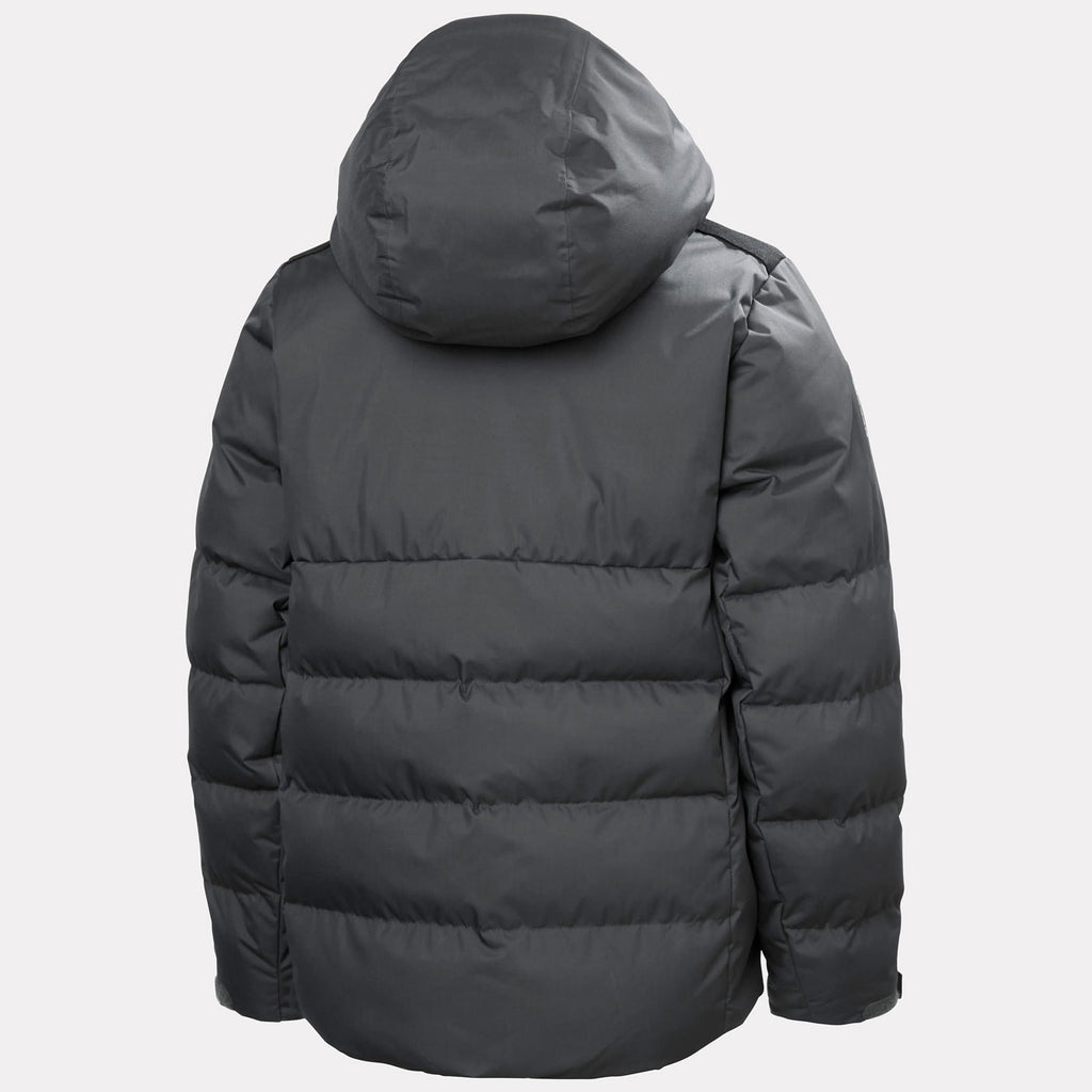 JR KVITFJELL RACE PUFFY JACKET, THUNDER GRE, 140/10