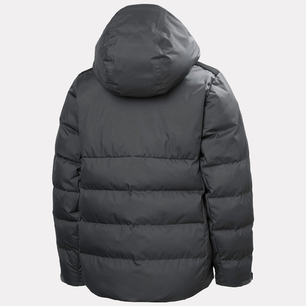 JR KVITFJELL RACE PUFFY JACKET, THUNDER GRE, 140/10