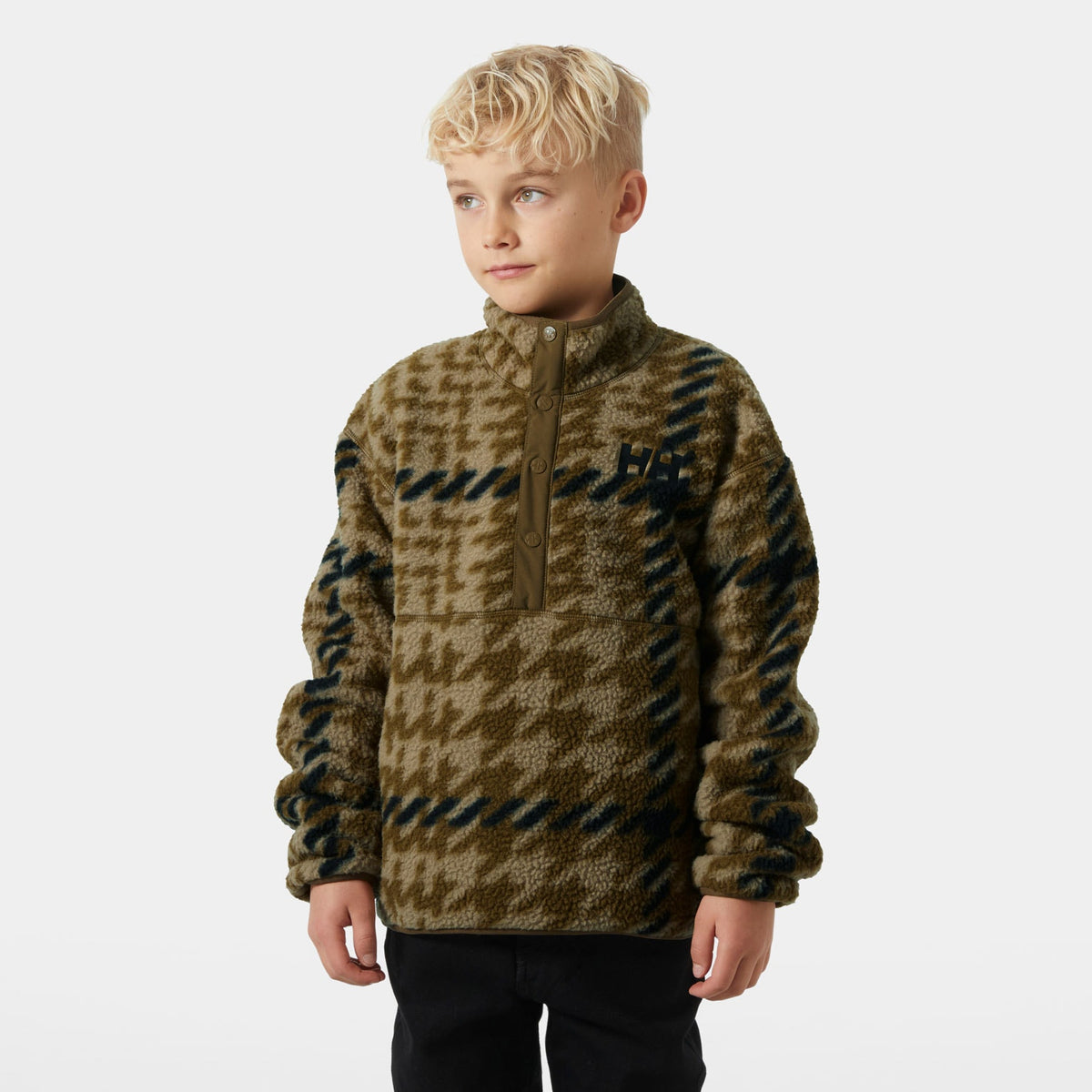 JR FROSTY PILE SWEATER, SEPIA BROXB, 146/11