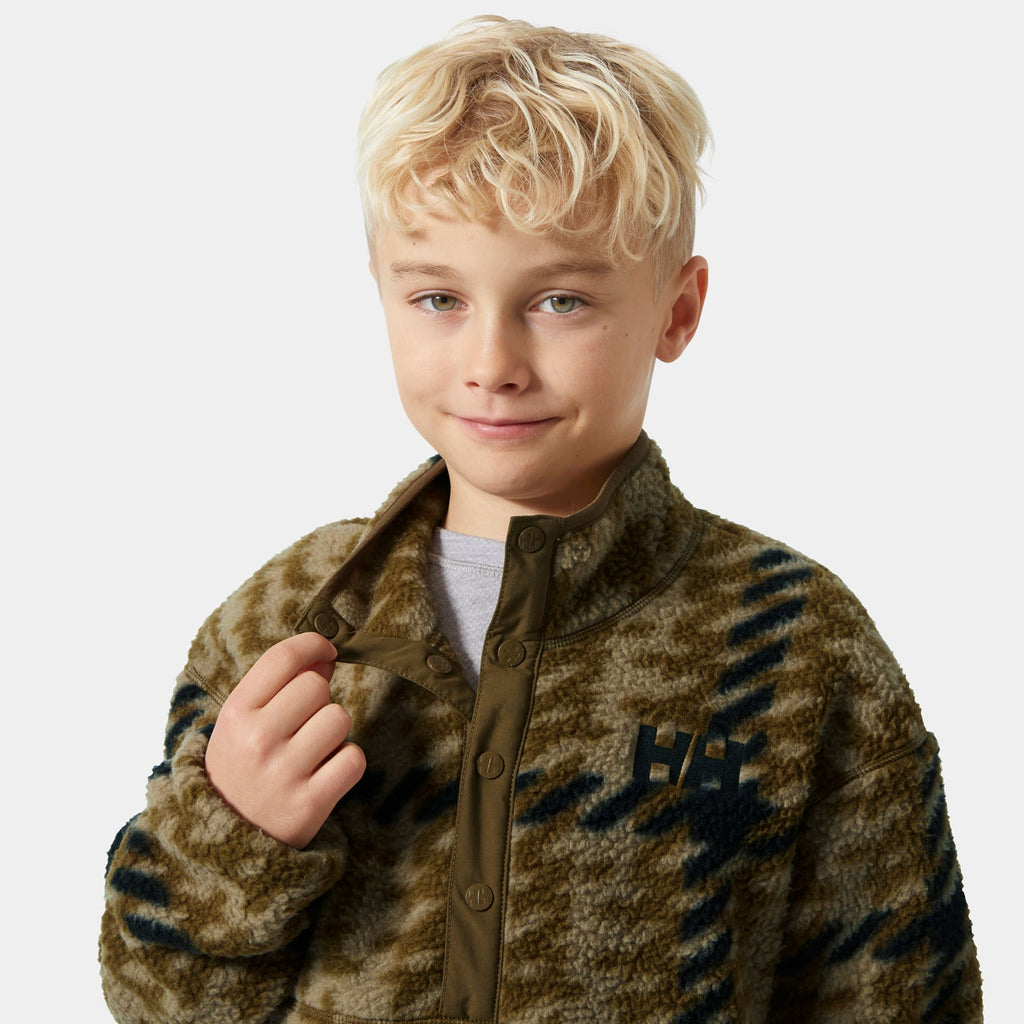 JR FROSTY PILE SWEATER, SEPIA BROXB, 146/11