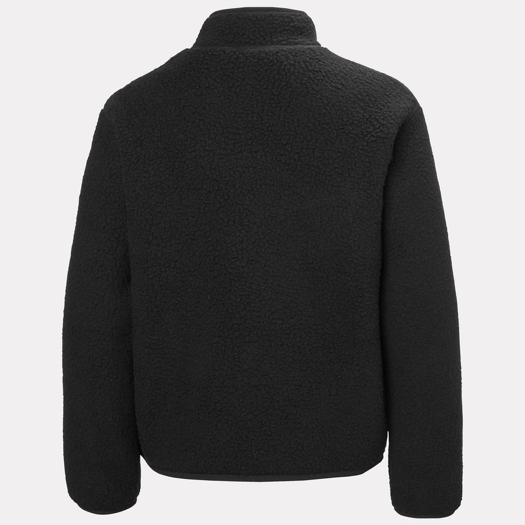JR FROSTY PILE SWEATER, BLACK, 140/10