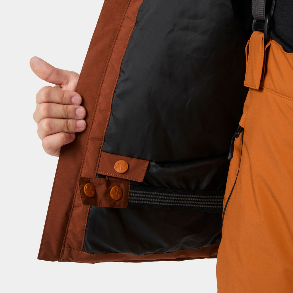 JR ICERIDGE JACKET, IRON OXIDE, 140/10