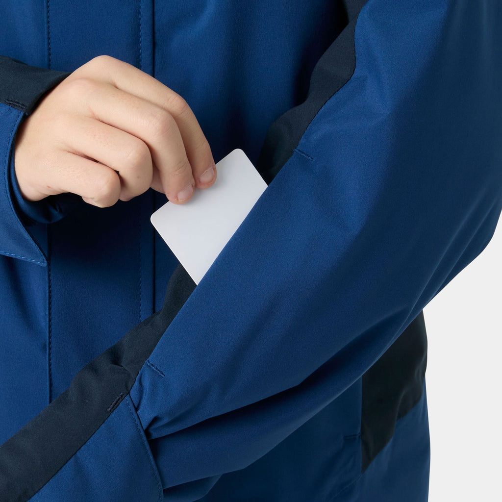 JR ICERIDGE JACKET, DARK BLUE, 140/10