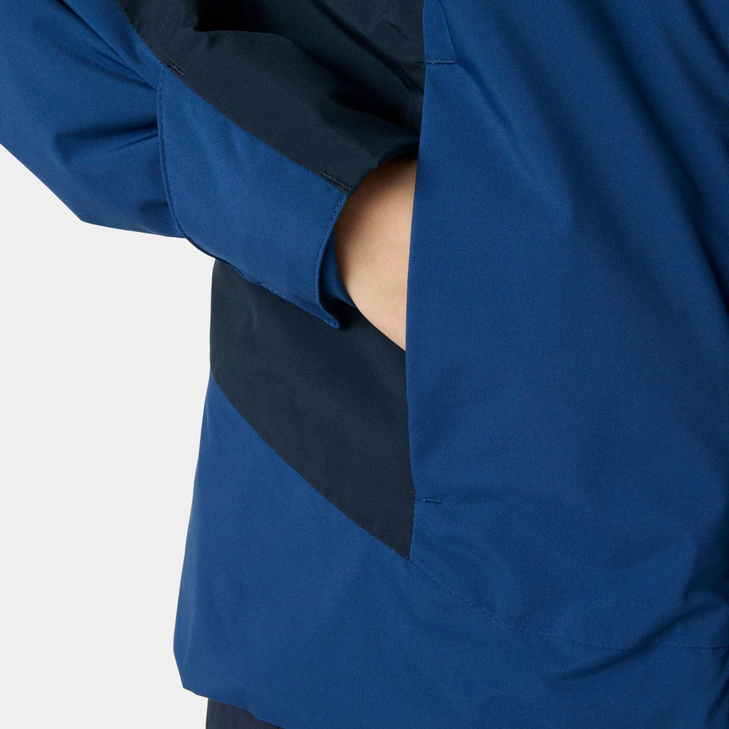 JR ICERIDGE JACKET, DARK BLUE, 140/10