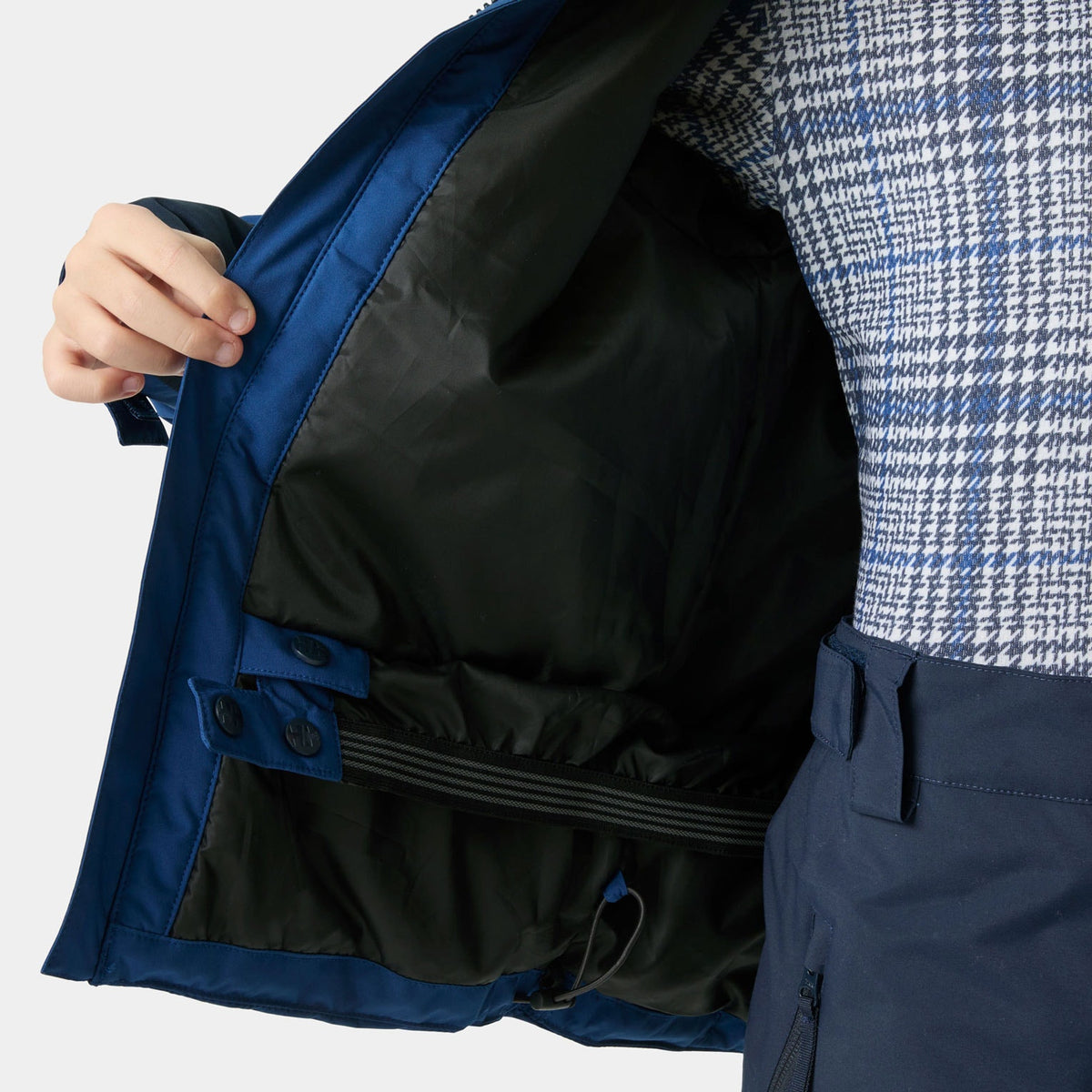 JR ICERIDGE JACKET, DARK BLUE, 140/10
