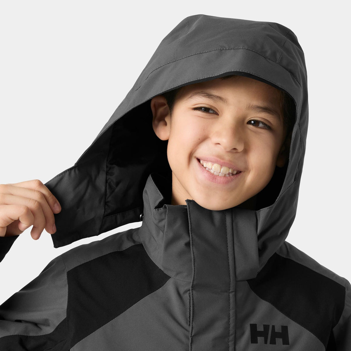 JR ICERIDGE JACKET, THUNDER GRE, 140/10