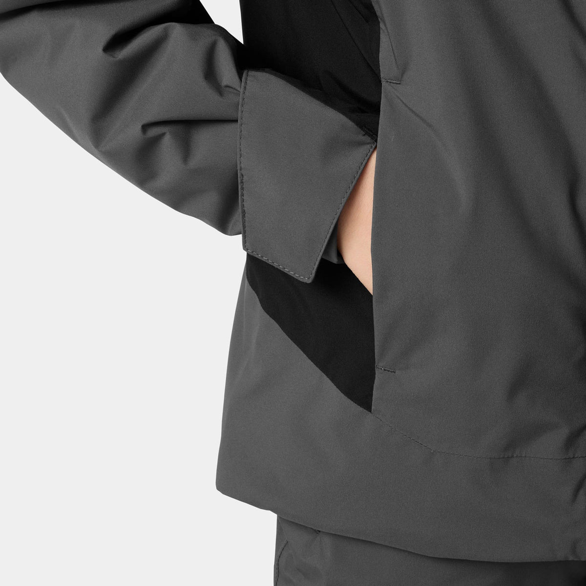 JR ICERIDGE JACKET, THUNDER GRE, 140/10