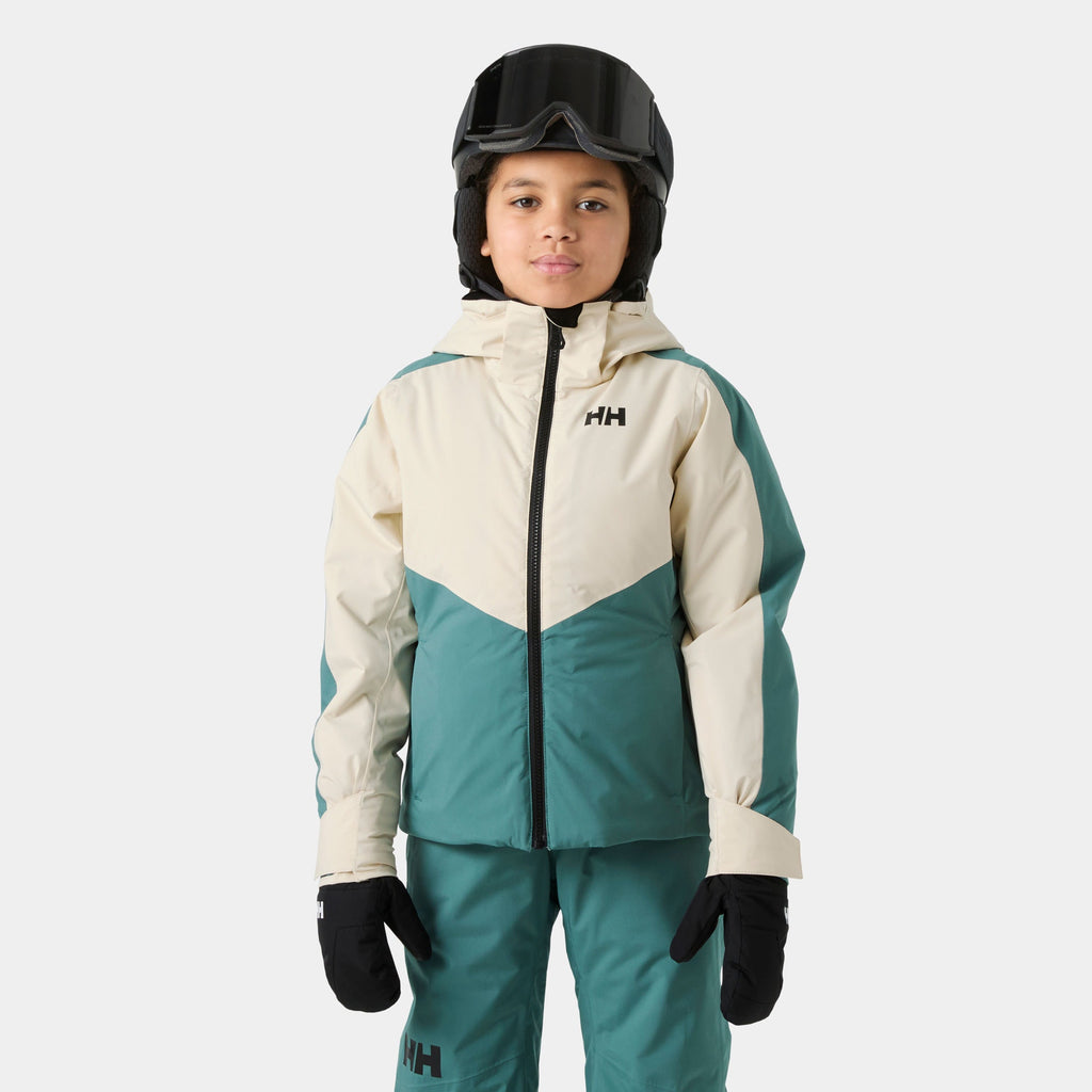 JR GIRL SNOWBLISS JACKET, OPAL GREEN, 140/10