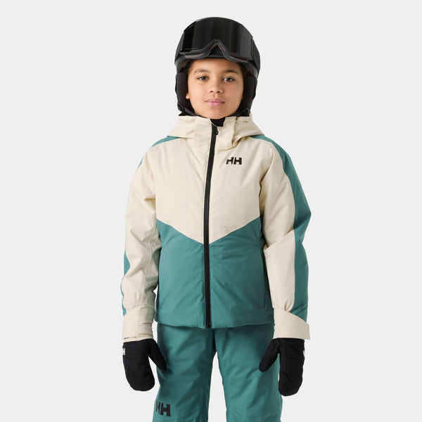 JR GIRL SNOWBLISS JACKET, OPAL GREEN, 140/10