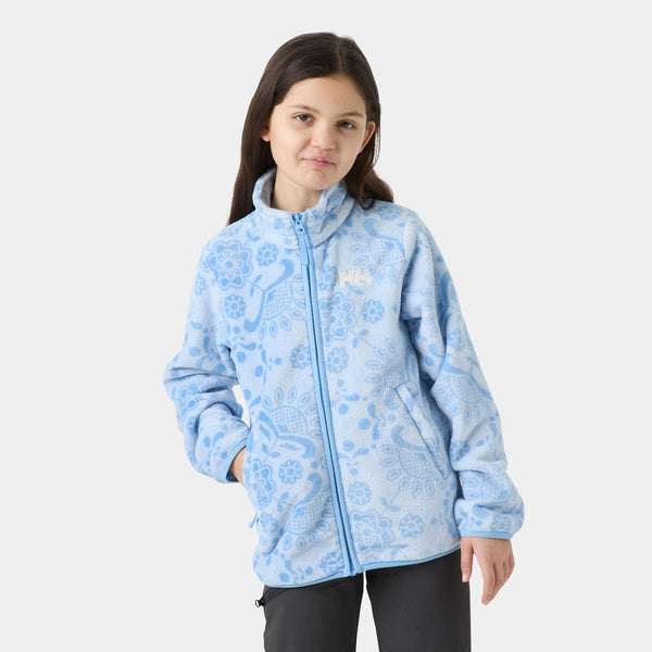 JR CHILL FLEECE JACKET, BRIGHT BLUE, 140/10