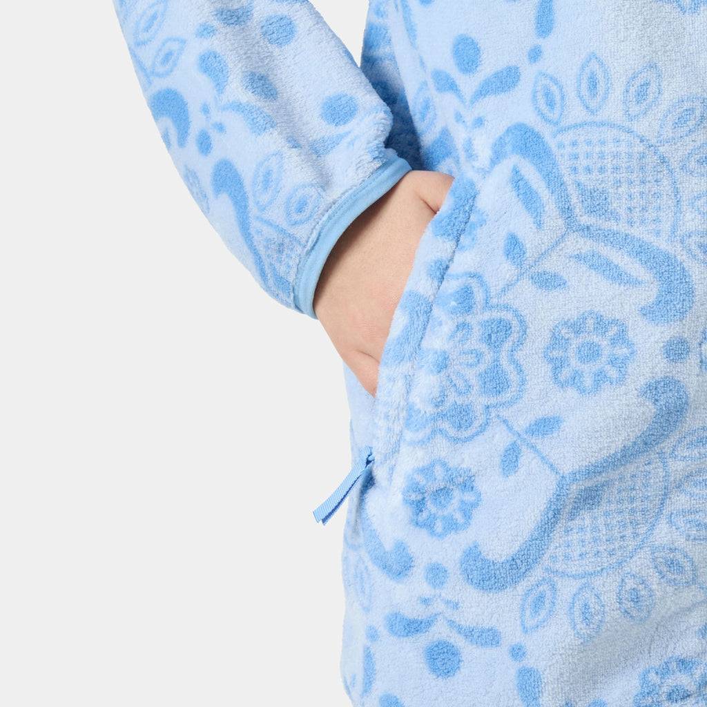 JR CHILL FLEECE JACKET, BRIGHT BLUE, 140/10