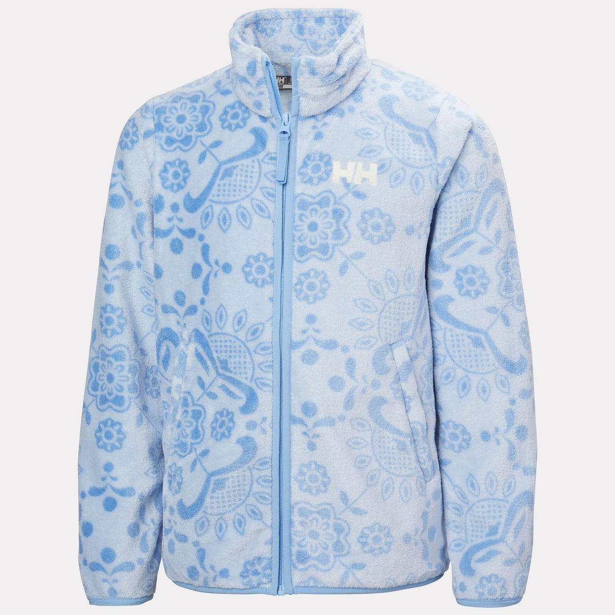 JR CHILL FLEECE JACKET, BRIGHT BLUE, 140/10