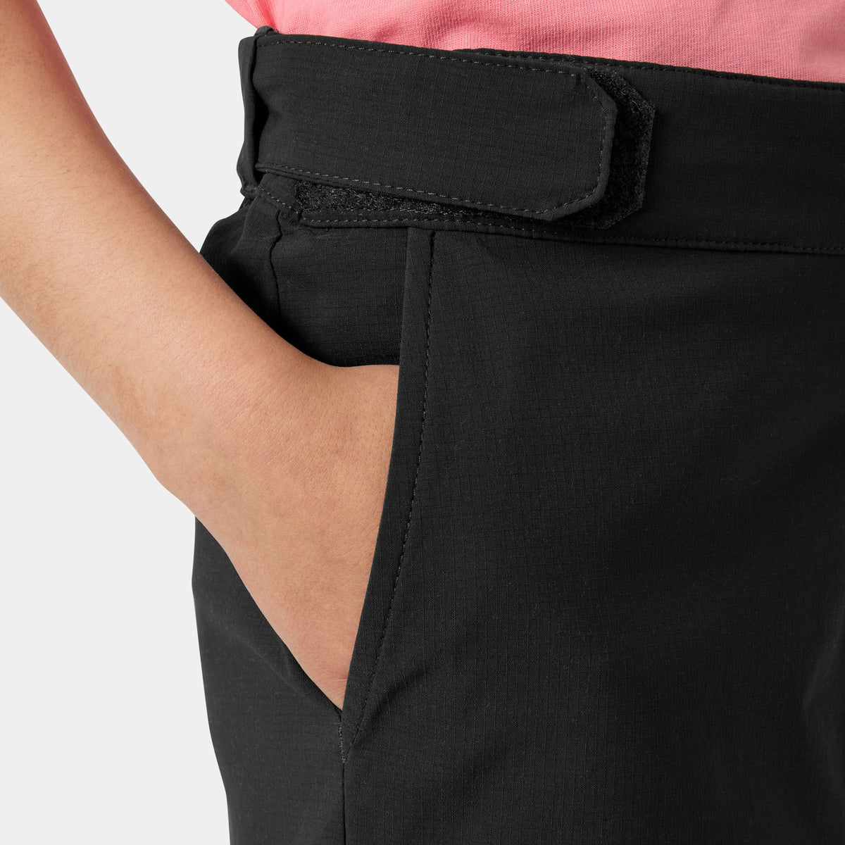 JR HH QD CARGO SHORTS, EBONY, 140/10