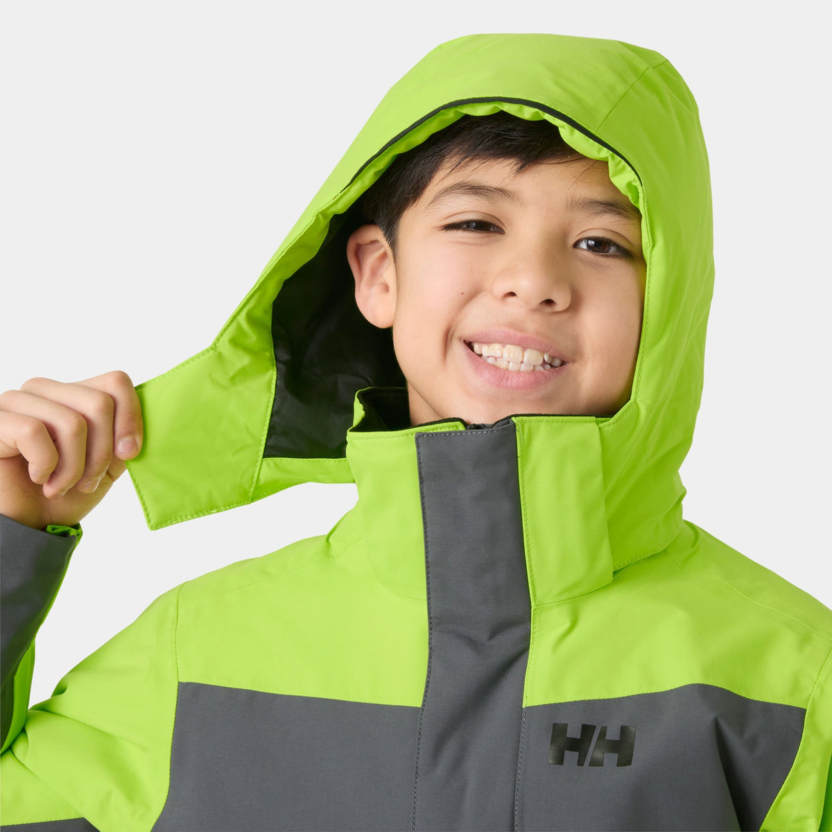 JR ORIONPEAK JACKET, THUNDER GRE, 140/10