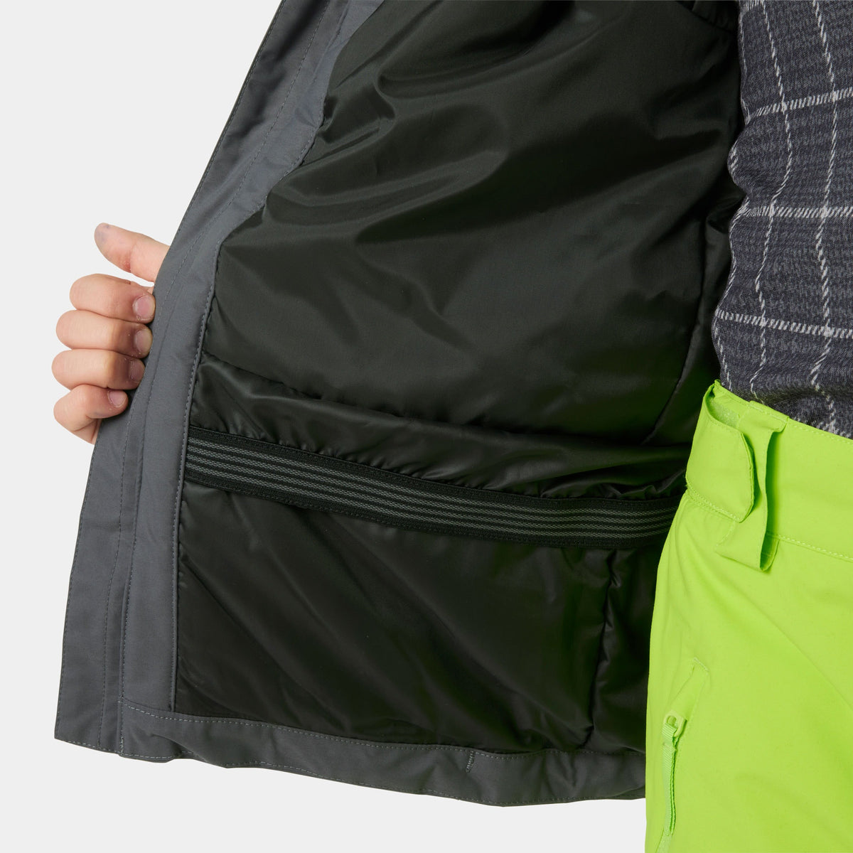 JR ORIONPEAK JACKET, THUNDER GRE, 140/10