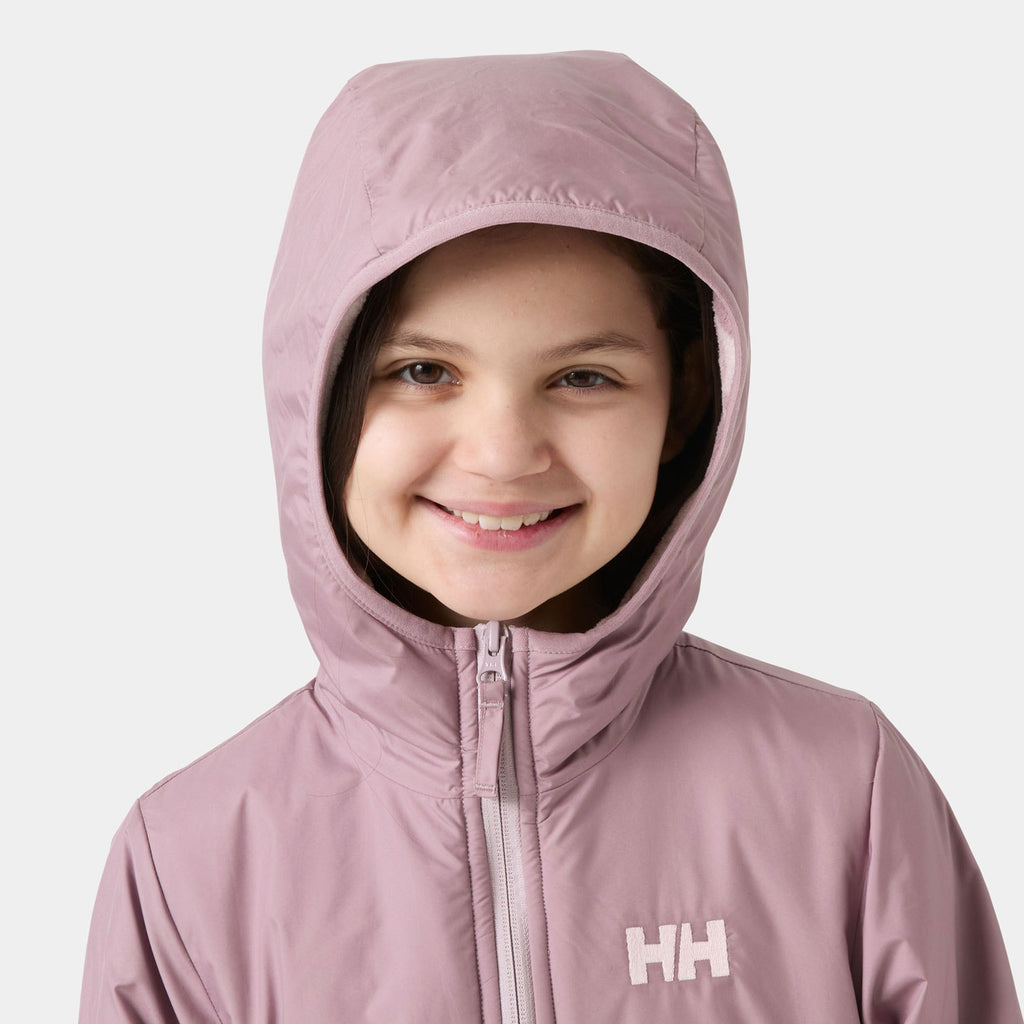 JR CHILL HOODED JACKET, PURPLE CLAY, 140/10
