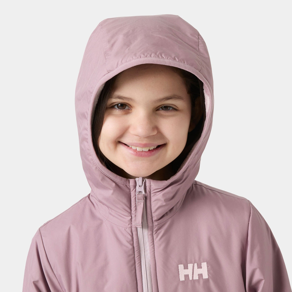 JR CHILL HOODED JACKET, PURPLE CLAY, 140/10