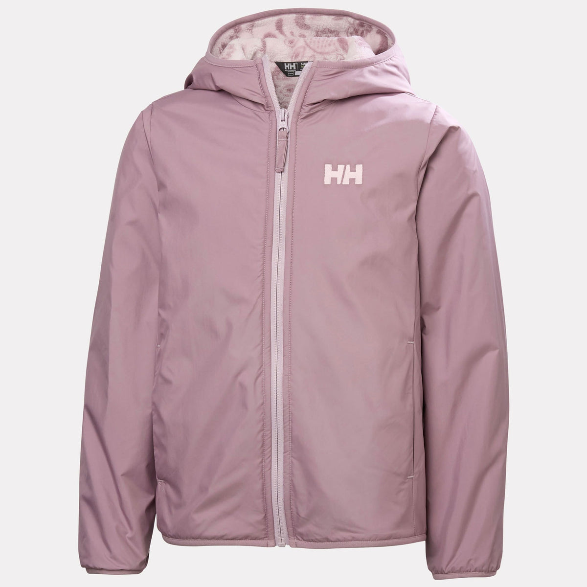 JR CHILL HOODED JACKET, PURPLE CLAY, 140/10