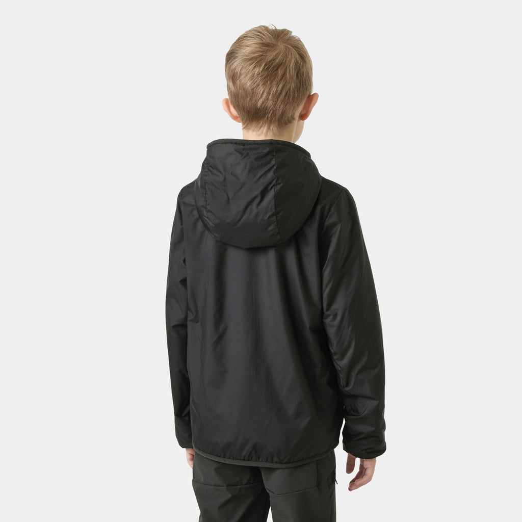 JR CHILL HOODED JACKET, BLACK, 140/10