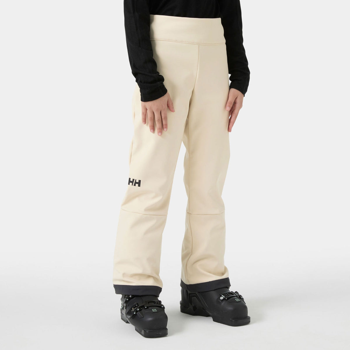 JR GIRL NORA SOFTSHELL PANT, CREAM, 140/10 Main image