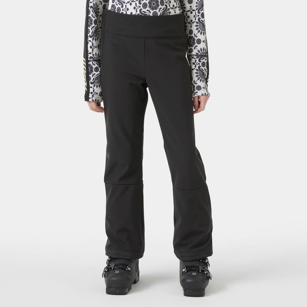 JR GIRL NORA SOFTSHELL PANT, BLACK, 140/10