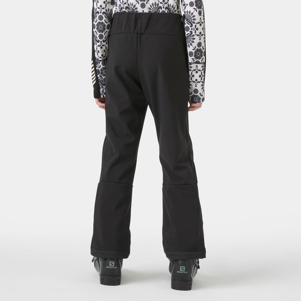JR GIRL NORA SOFTSHELL PANT, BLACK, 140/10