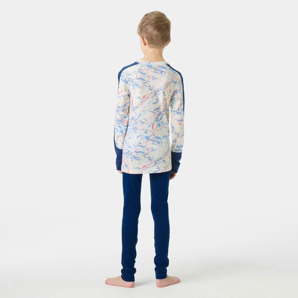 JR GRAPHIC LIFA MERINO SET, DARK BLUE A, 140/10