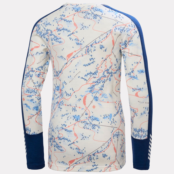 JR GRAPHIC LIFA MERINO SET, DARK BLUE A, 140/10