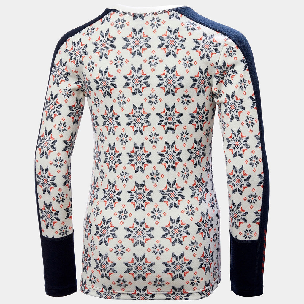 JR GRAPHIC LIFA MERINO SET, NAVY, 152/12