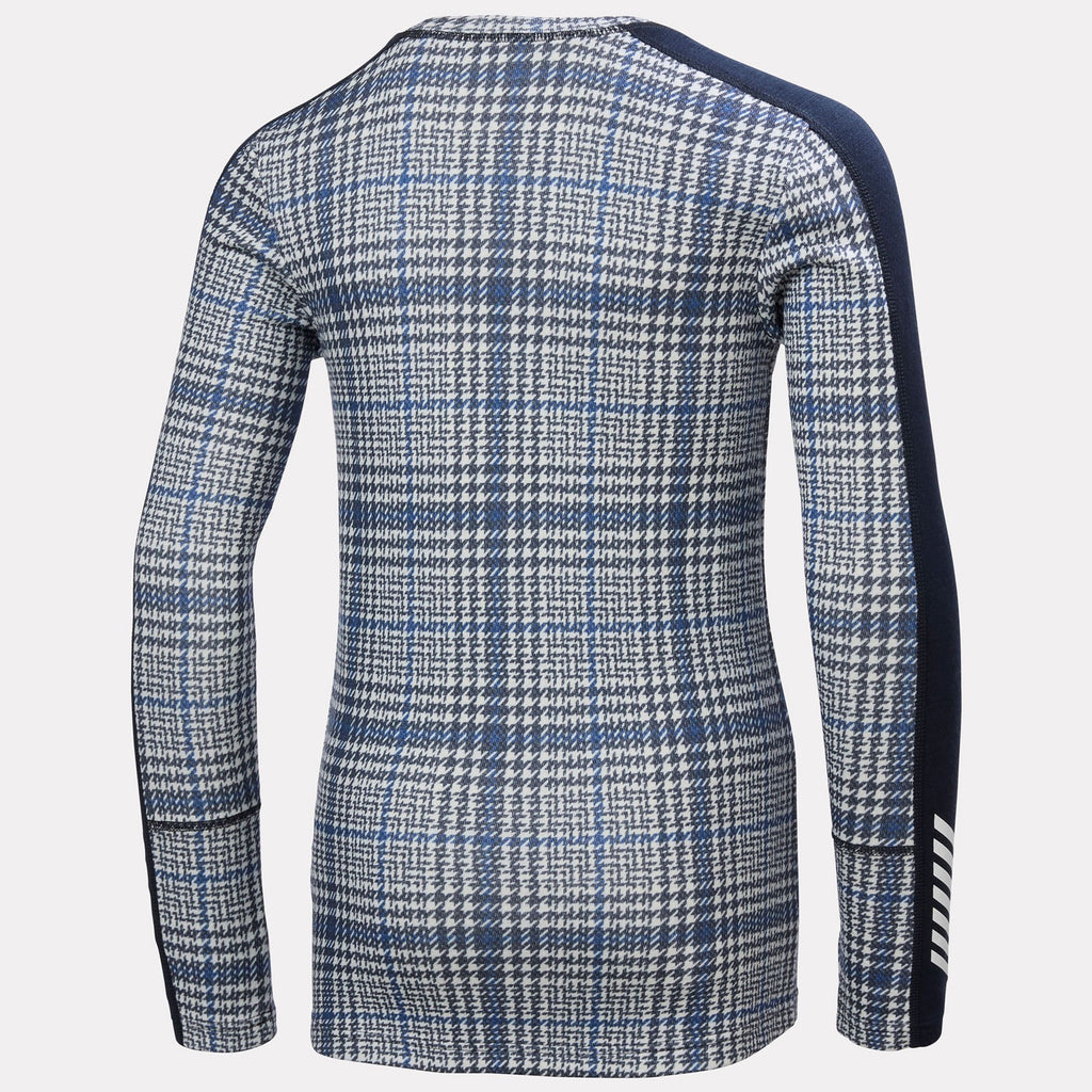 JR GRAPHIC LIFA MERINO SET, NAVY AOP, 140/10