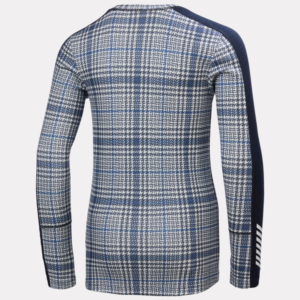 JR GRAPHIC LIFA MERINO SET, NAVY AOP, 140/10