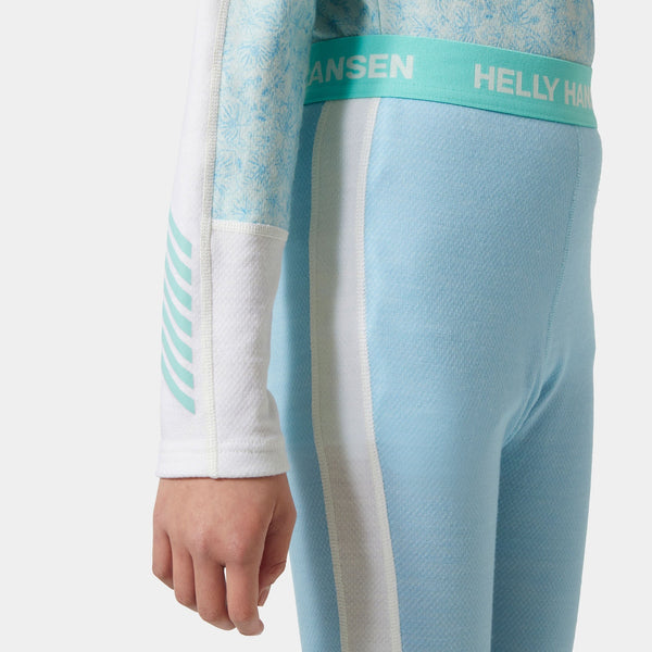 JR GRAPHIC LIFA MERINO SET, LIGHT CYAN, 164/14